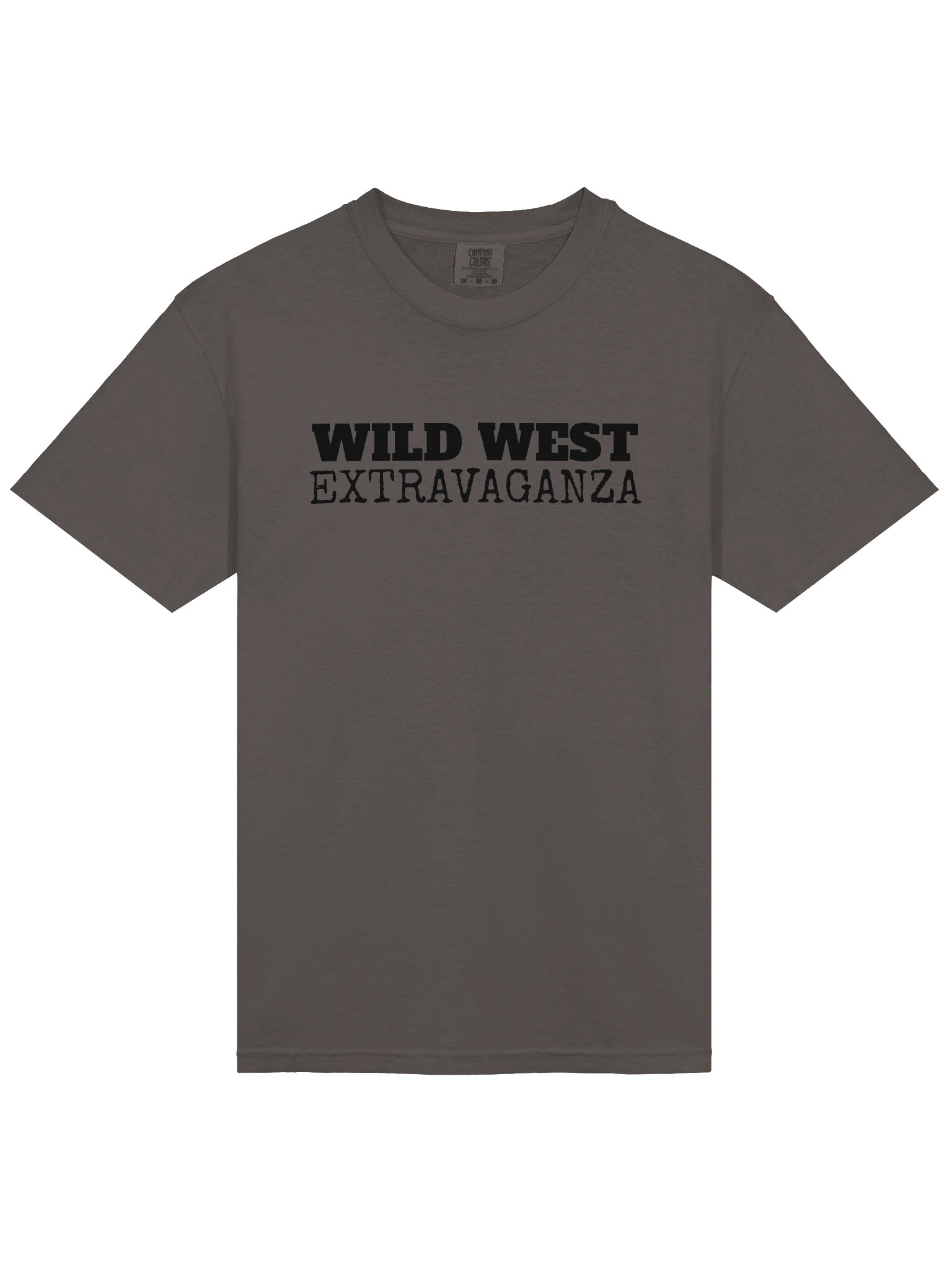 Wild West Blackout Comfort: Cotton T-Shirt product image (9)