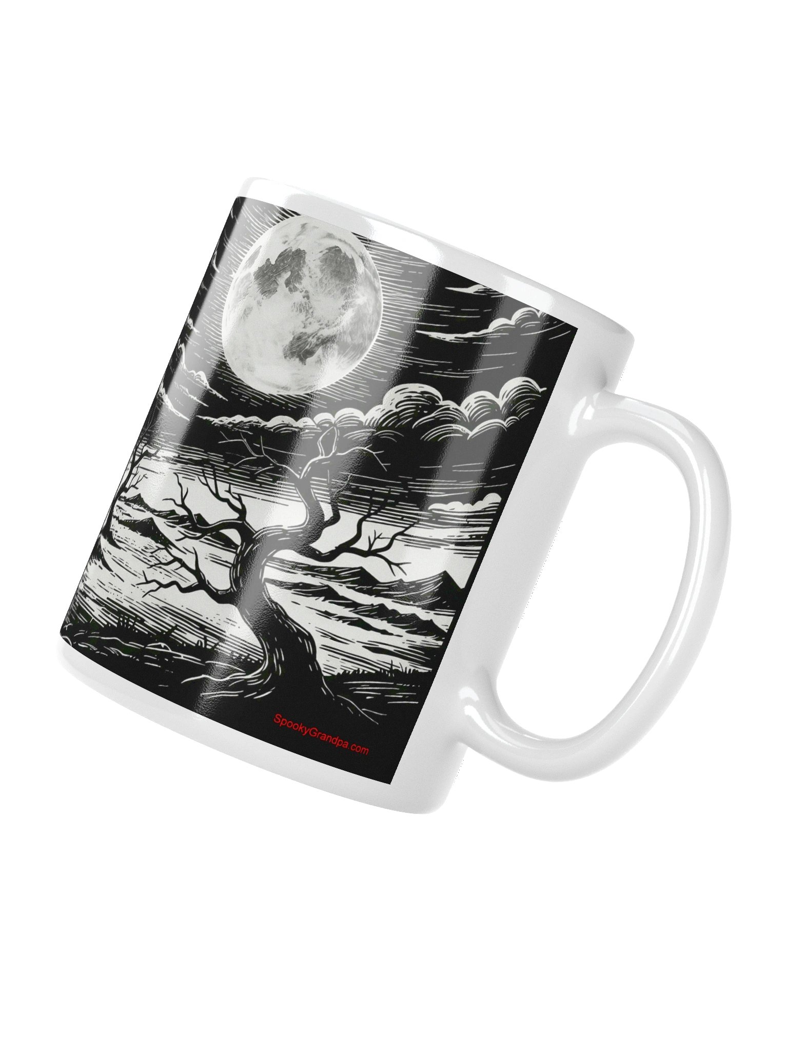 Vintage Silver Screen Wolfman Coffee Mug product image (4)