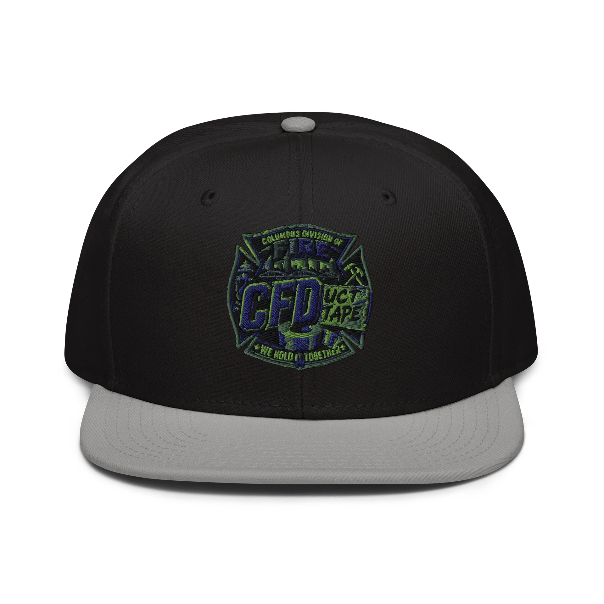 Snap back/lime green thread product image (1)