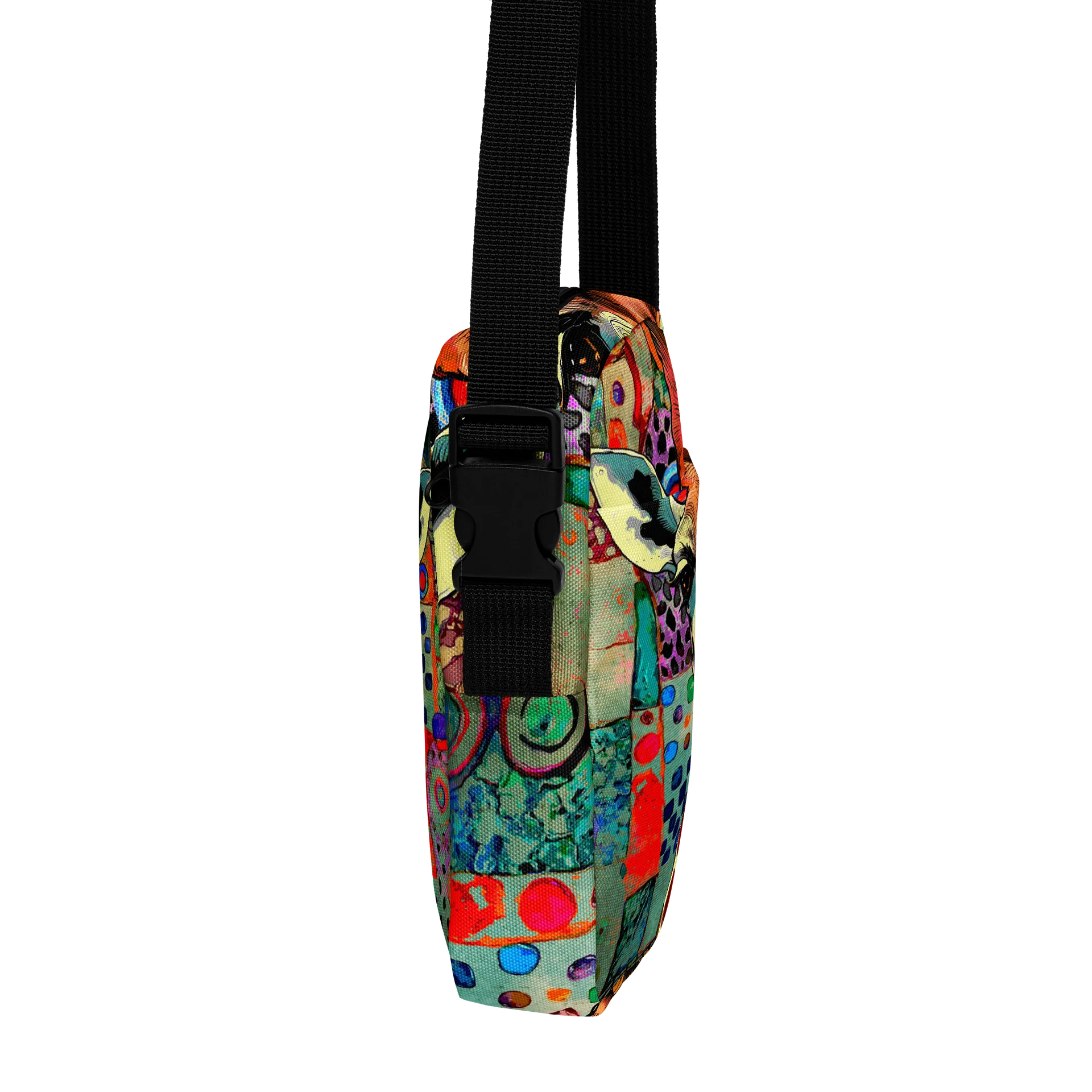 Colorful Giraffe Crossbody Bag product image (6)