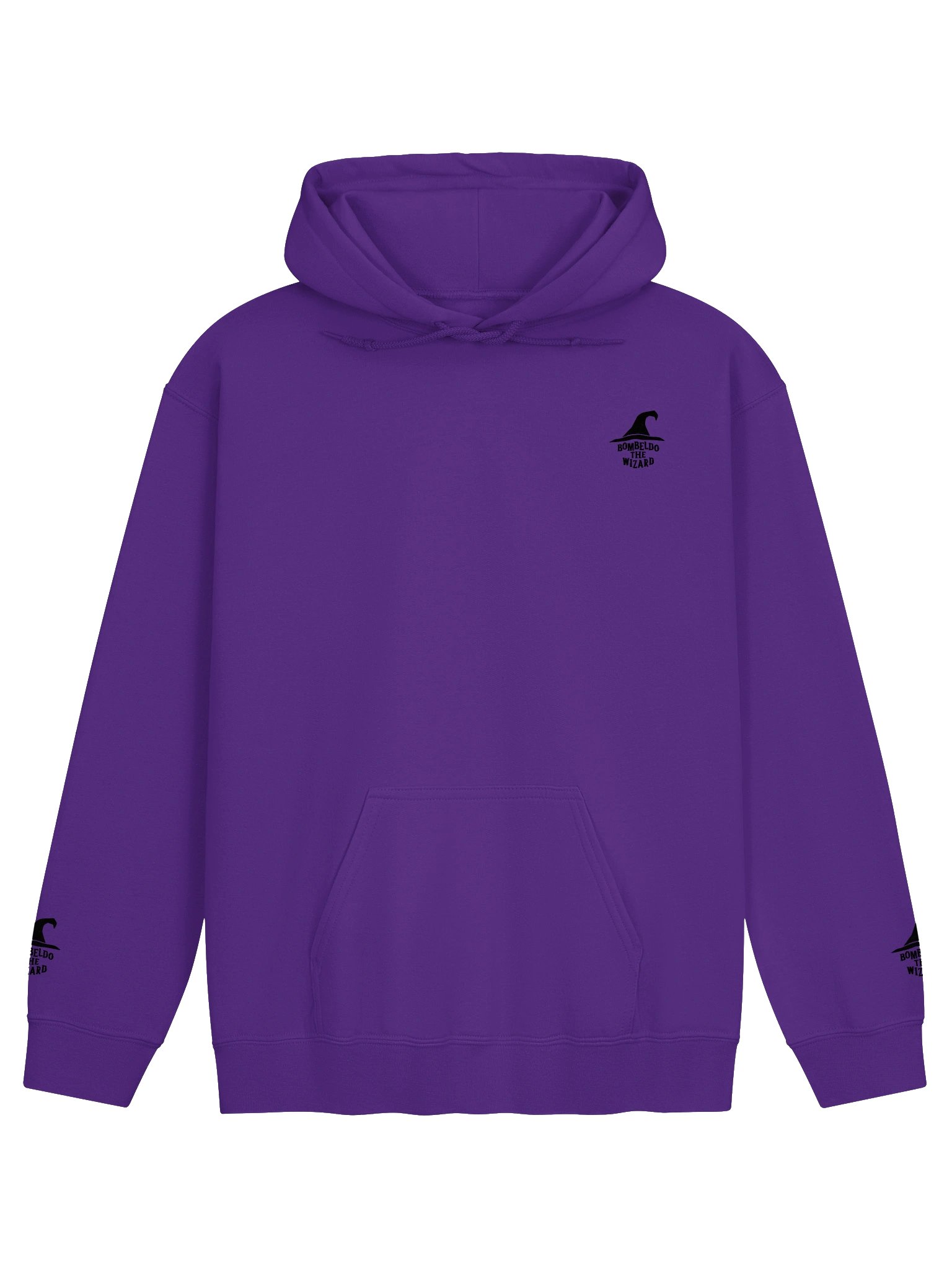 Hoodie - Wizard Logo Black Badges product image (1)