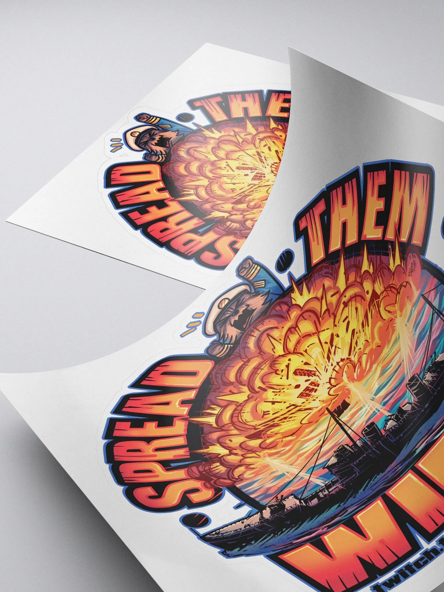 Spread Them Wide Sticker product image (4)