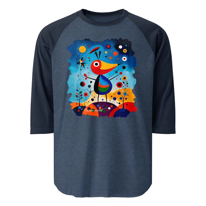 Tultex Fine Jersey Raglan Tee product image (2)