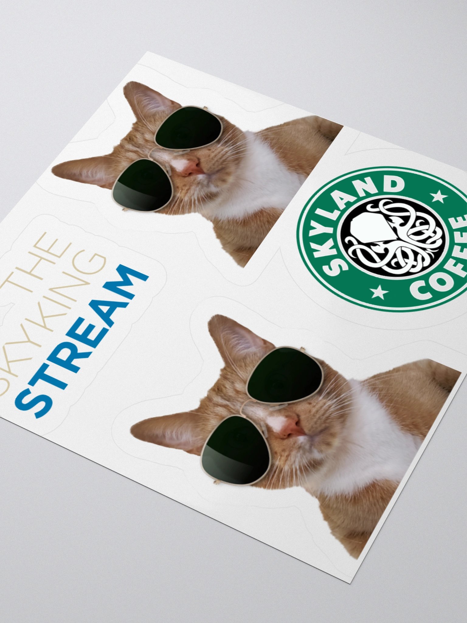 Skyking Stream Sticker Sheet product image (6)