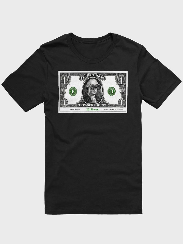 Project 2013b Dollar Bill T-Shirt – Treasure Hunt Binocular Design Vintage Money Tee product image (1)
