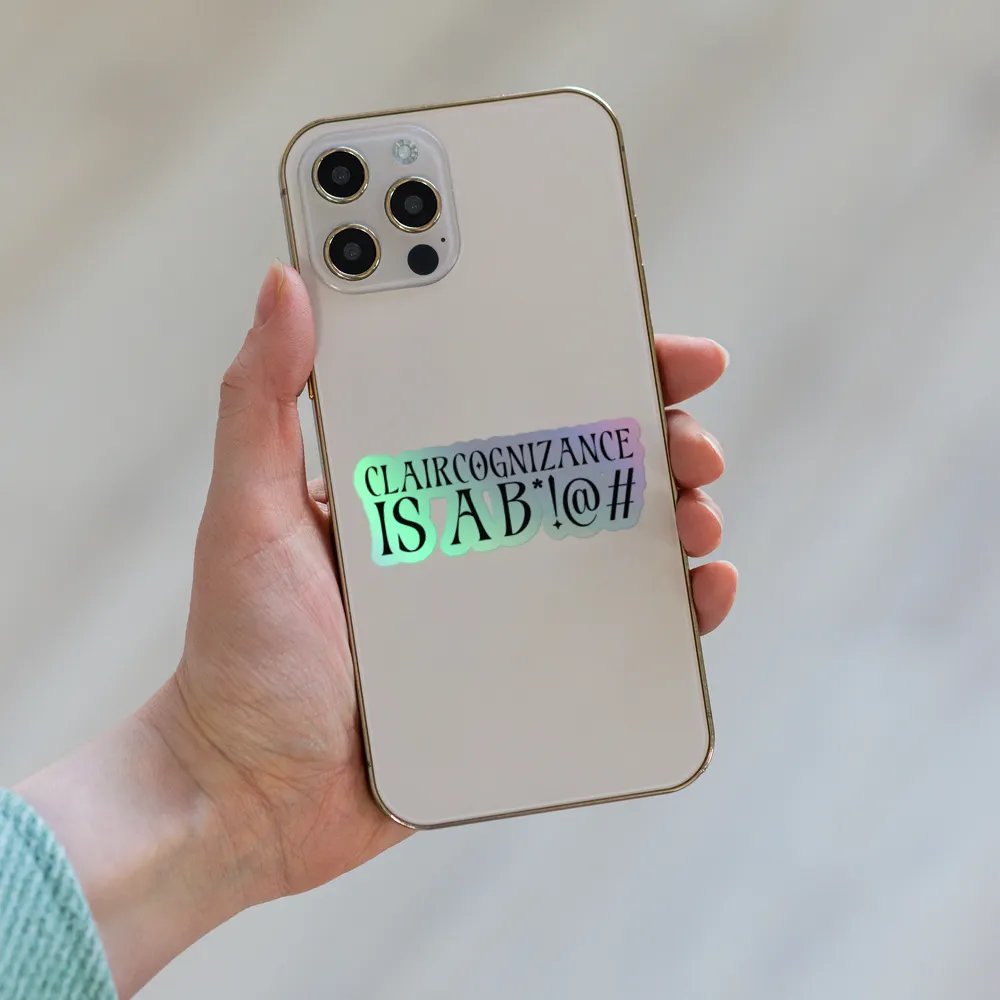 Claircognizance Is A B*!@# Stickers product image (6)