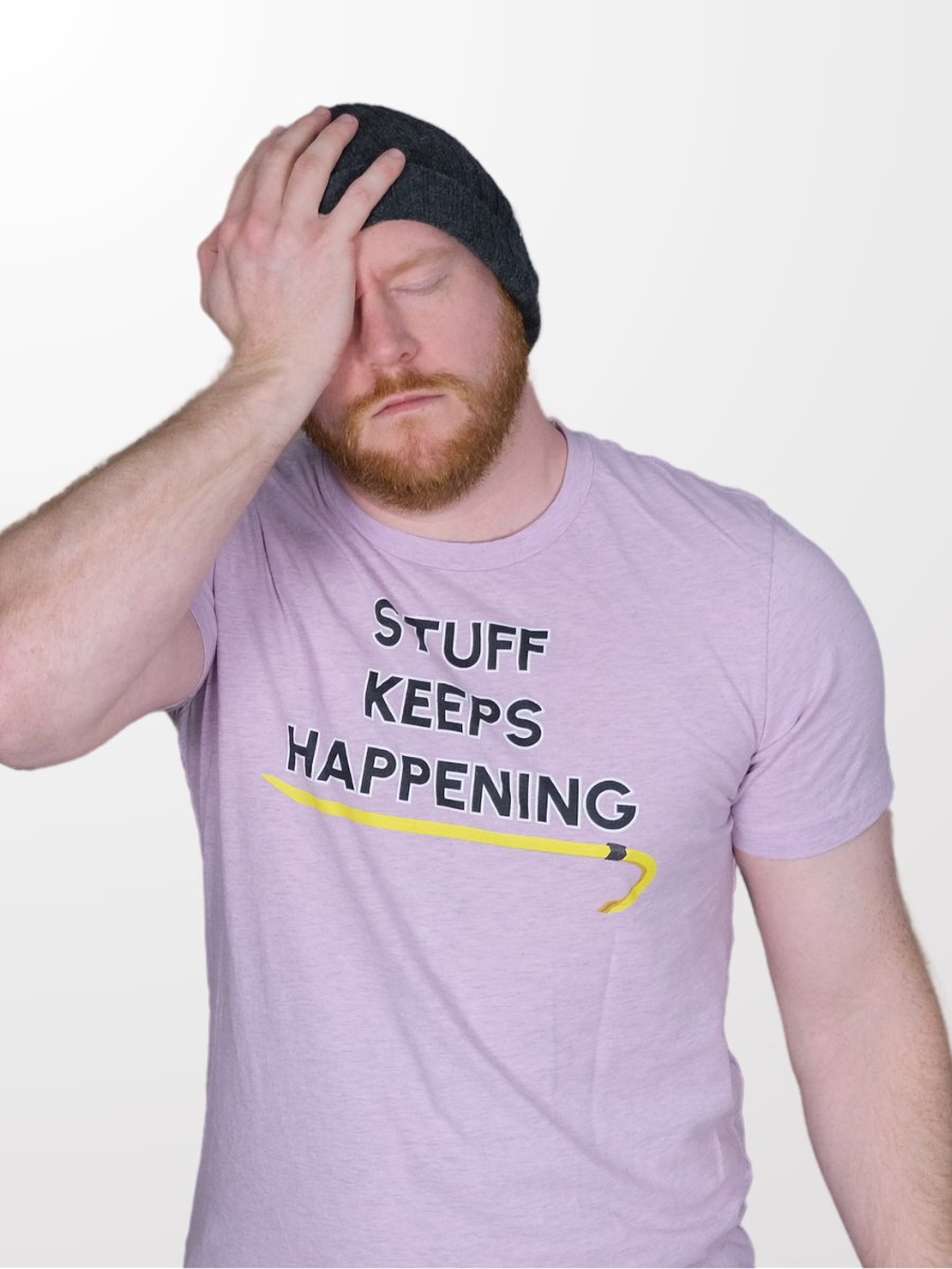 Stuff Keeps Happening Tee product image (1)