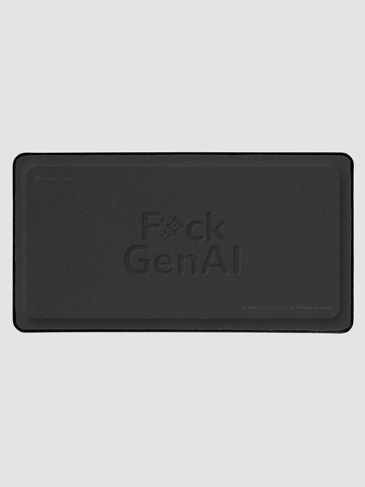 Absolut Idiocy Desk Mat - 31.5 x 15.5 (Dark) product image (1)