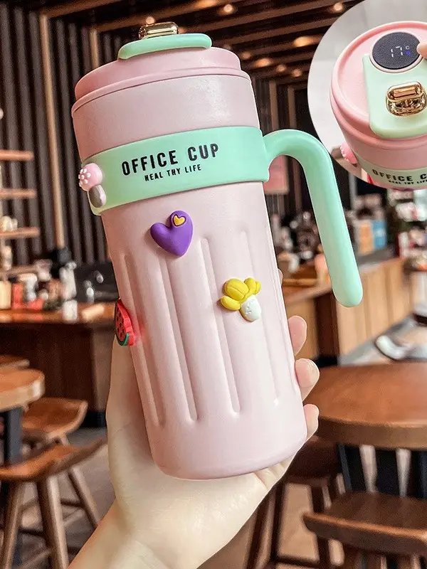Furastore Smart Kawaii LED Mug: 17oz Insulated Thermal Cup product image (2)