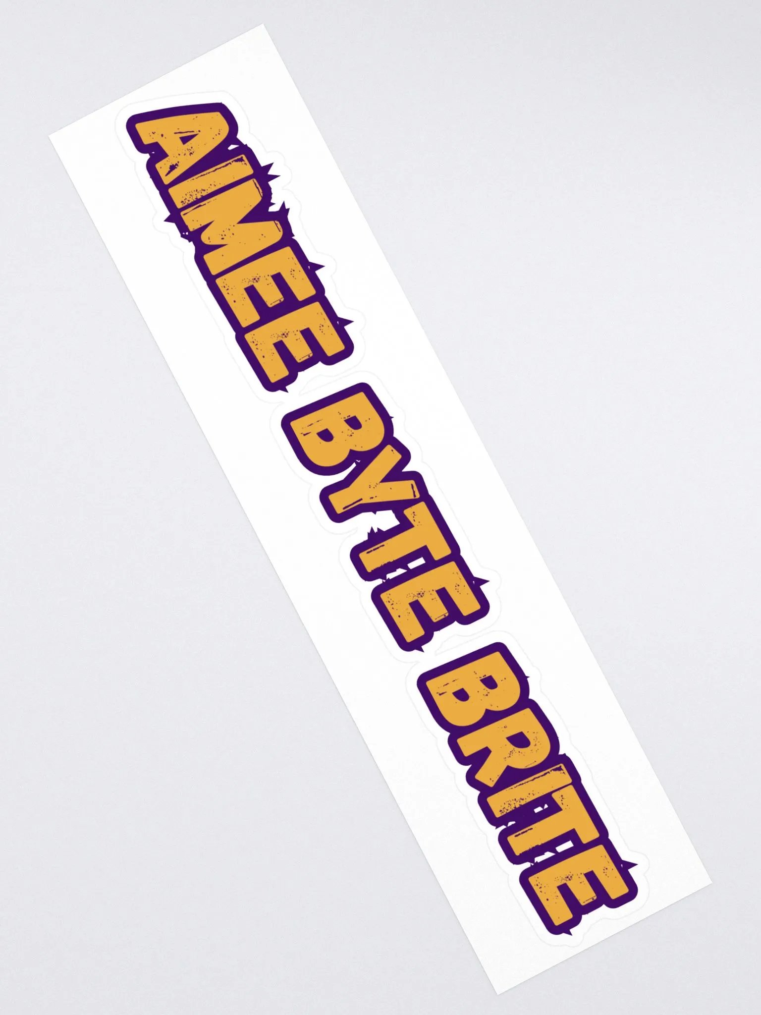 ✨ Aimee Byte Brite Logo Sticker – Rep the Brand! 💜 product image (2)