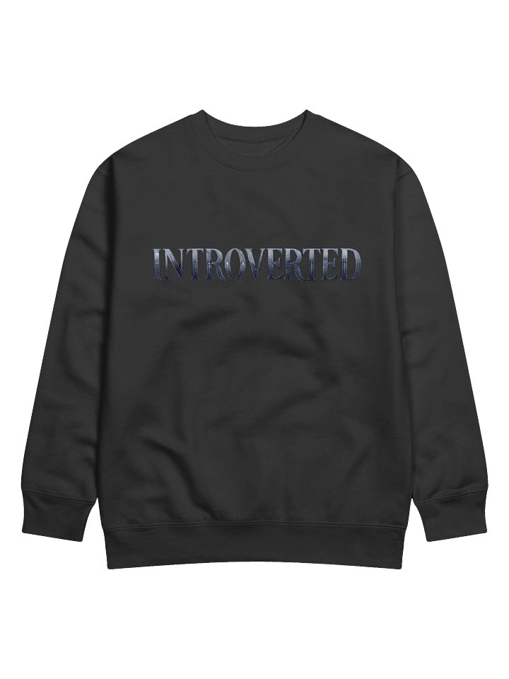 "The Introverted" Premium Cotton Heritage Sweatshirt product image (2)