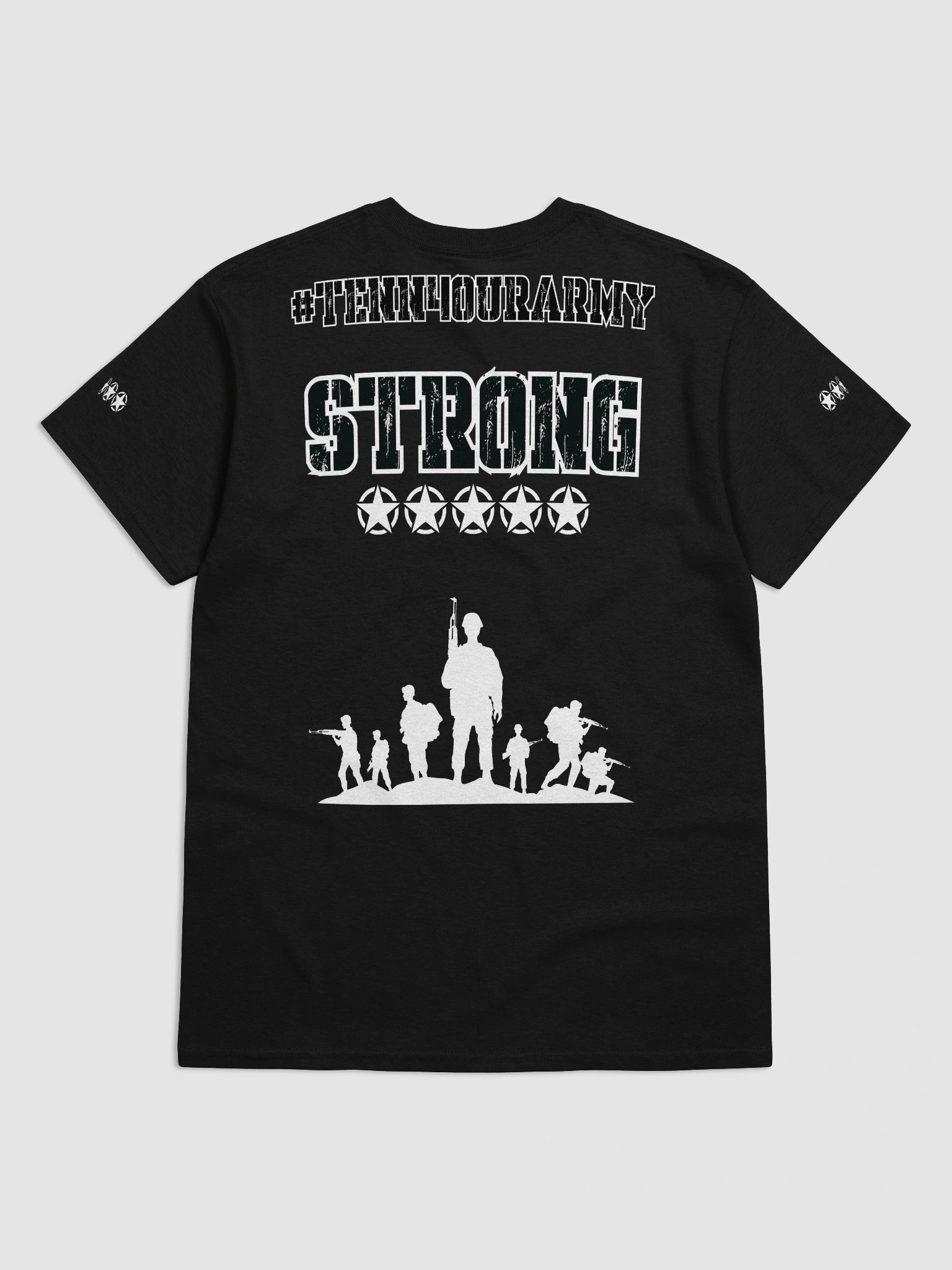 #TENN4OURARMY T-SHIRT - Black Camo product image (7)