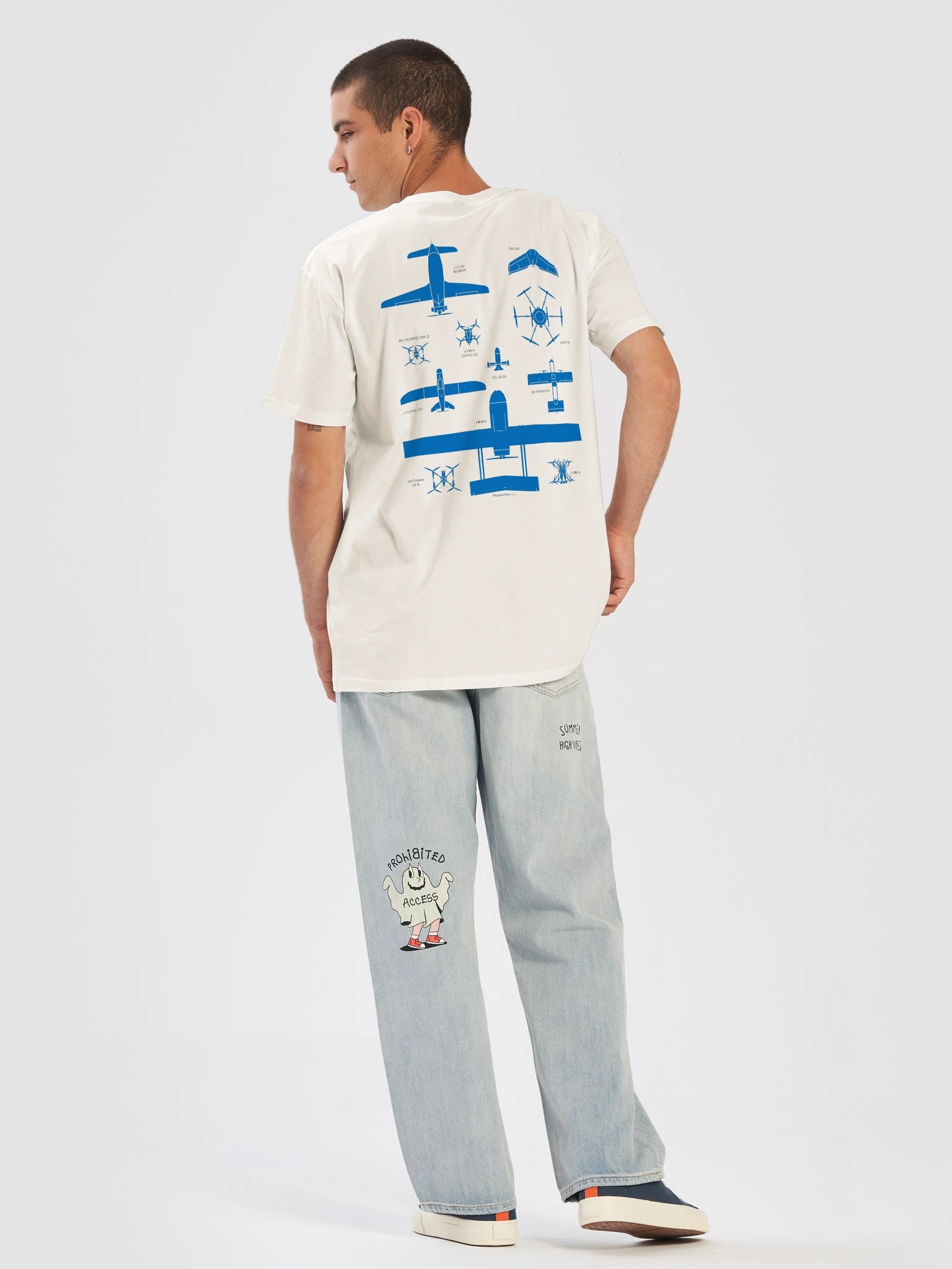 Dzyga's Paw Built Under Fire T-Shirt (Bone) product image (1)