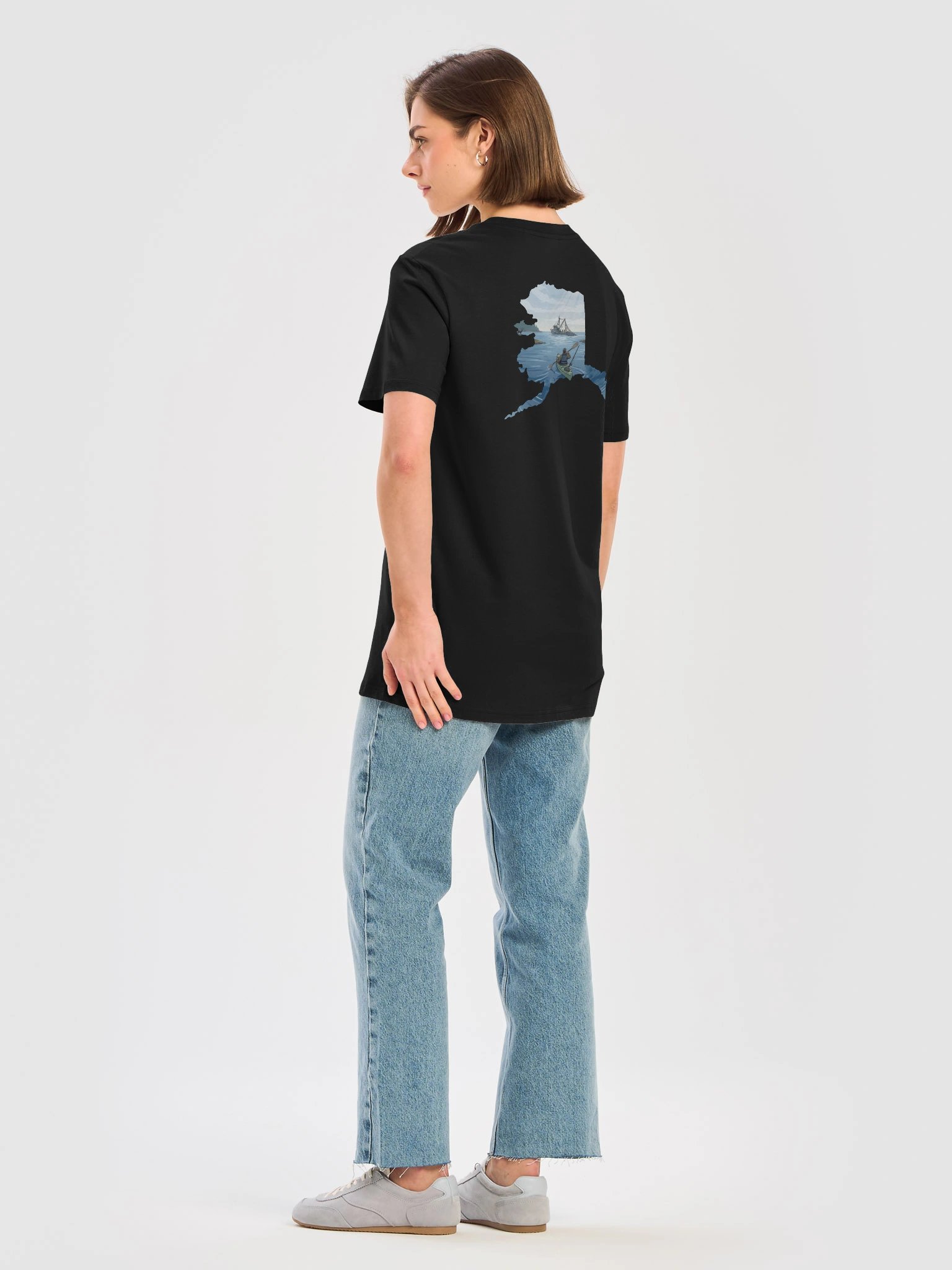 PREMIUM "KAYAKERS PARADISE" ORGANIC COTTON TEE product image (12)