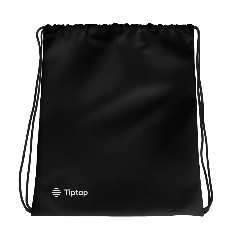Tiptap Classic Logo Drawstring Bag product image (1)