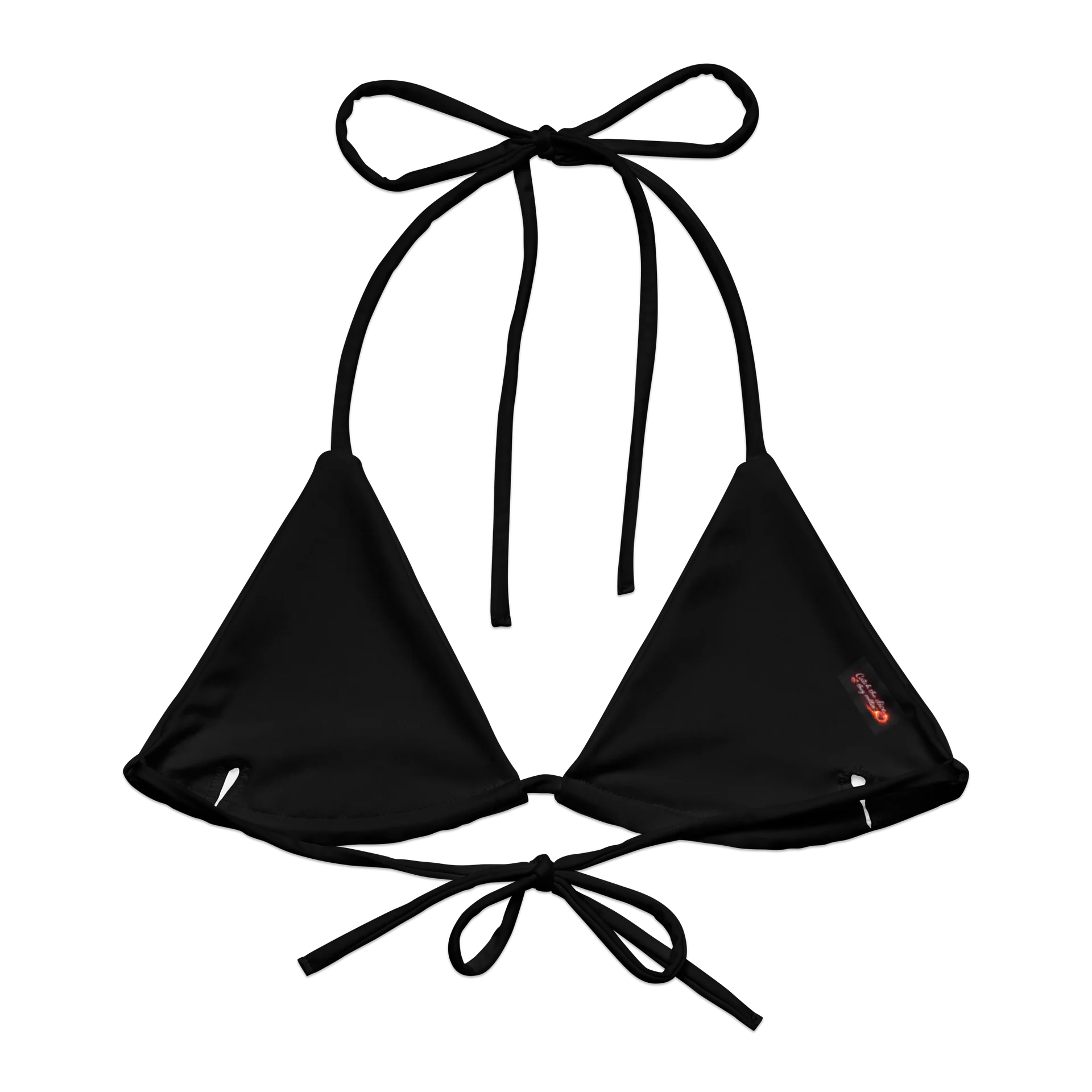 Midnight Bikini Top BLK product image (2)