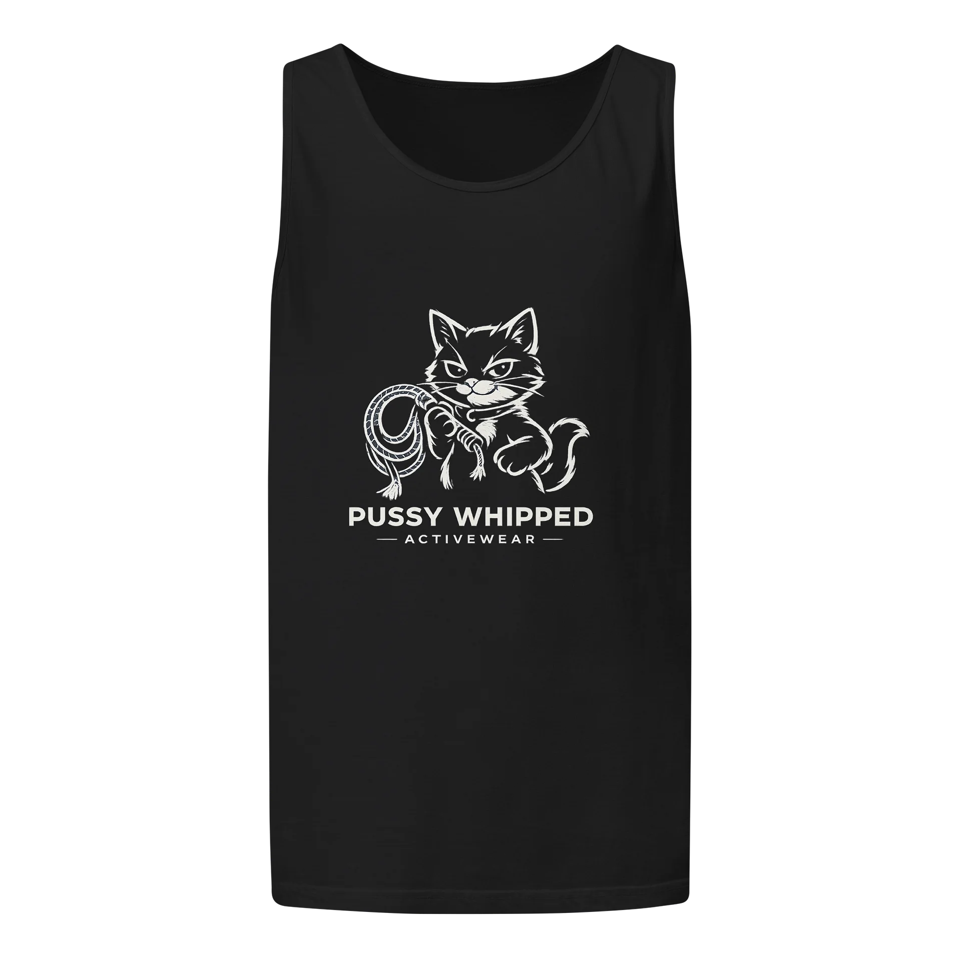 Pussy Whipped Cat Graphic Tank Top product image (1)