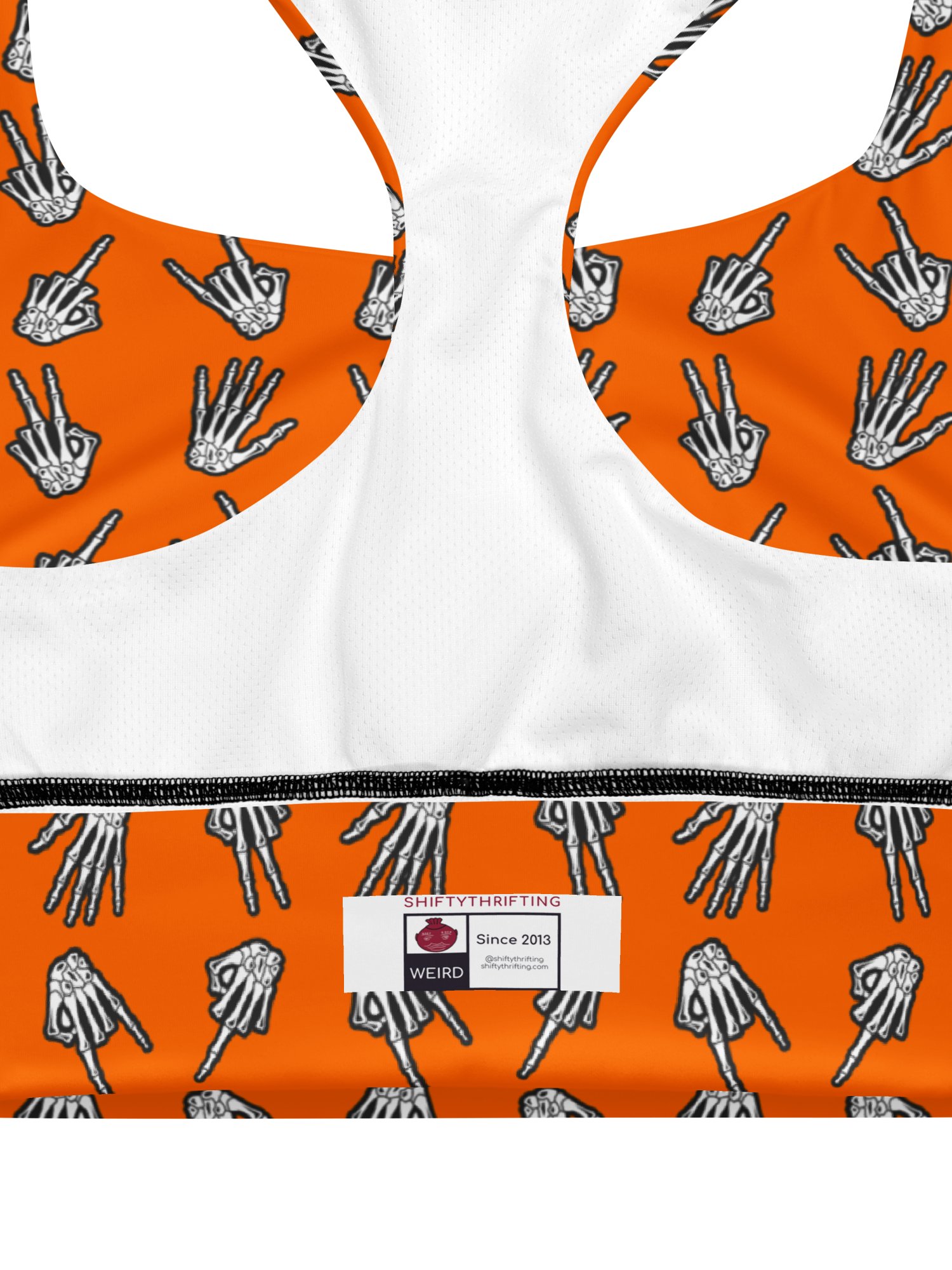 Bone Zone pattern sports bra product image (5)