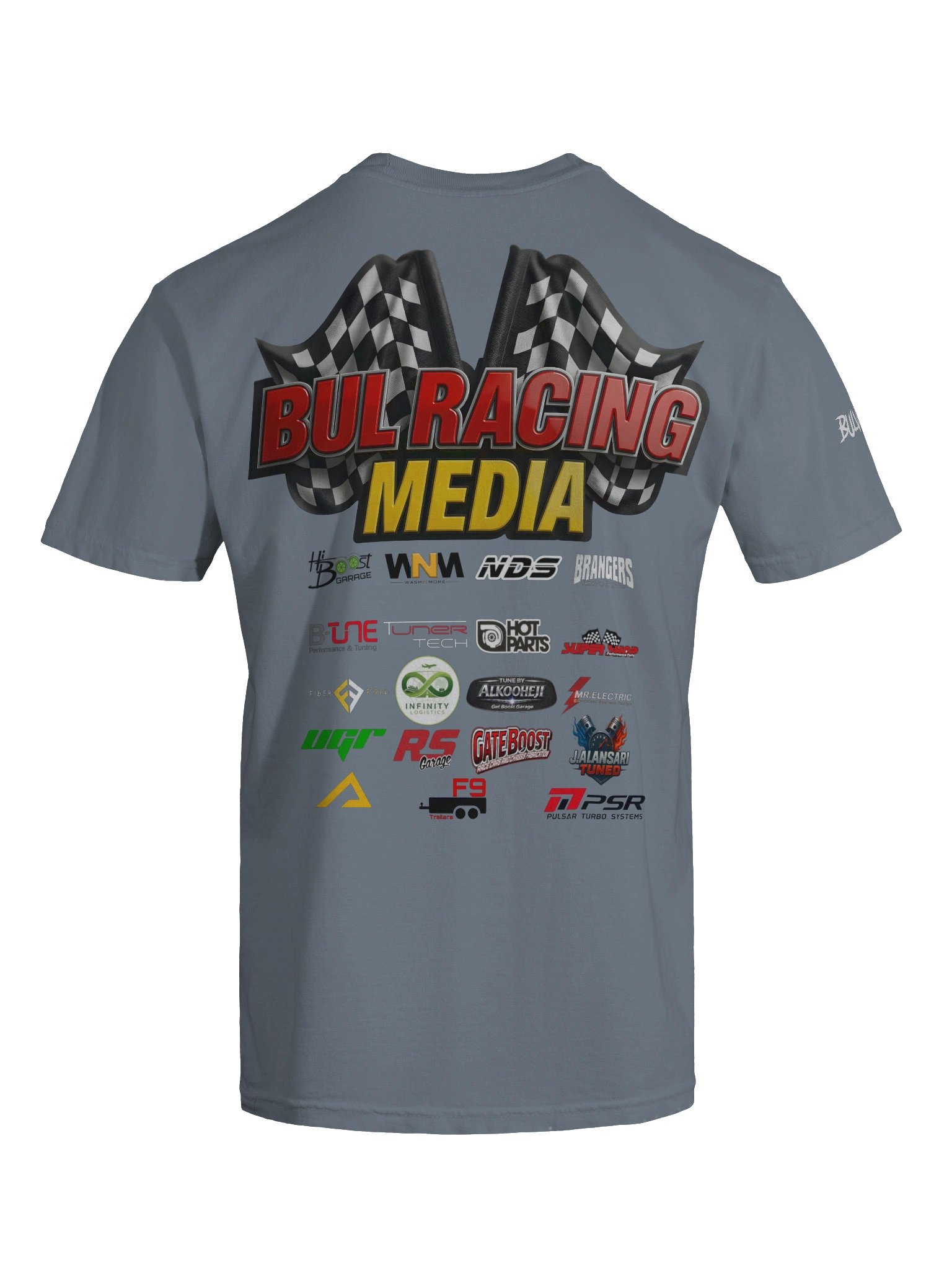 BULRACING media -Dyed Heavyweight T-Shirt Team - XIoXq7J_v9Y