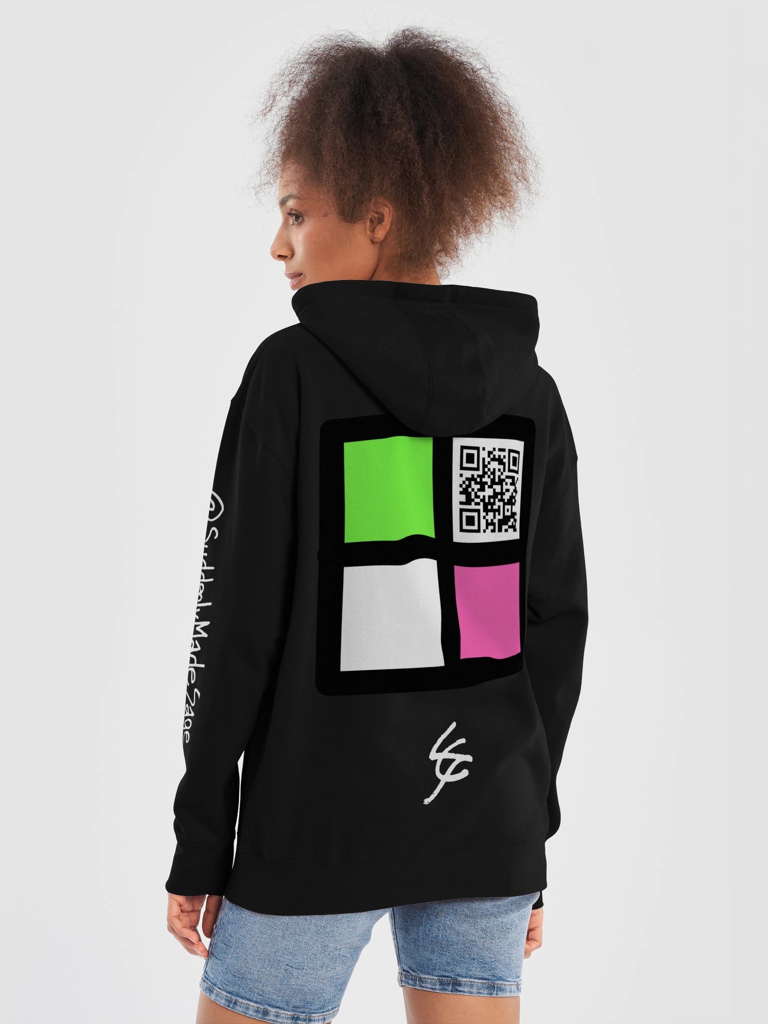 Blackout Hoodie — I Set the Narrative product image (6)
