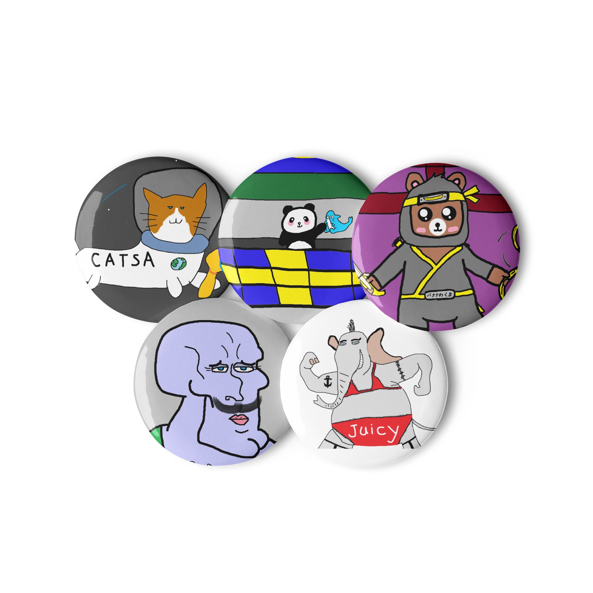 Mozz Ross Assorted Pins 1 product image (3)