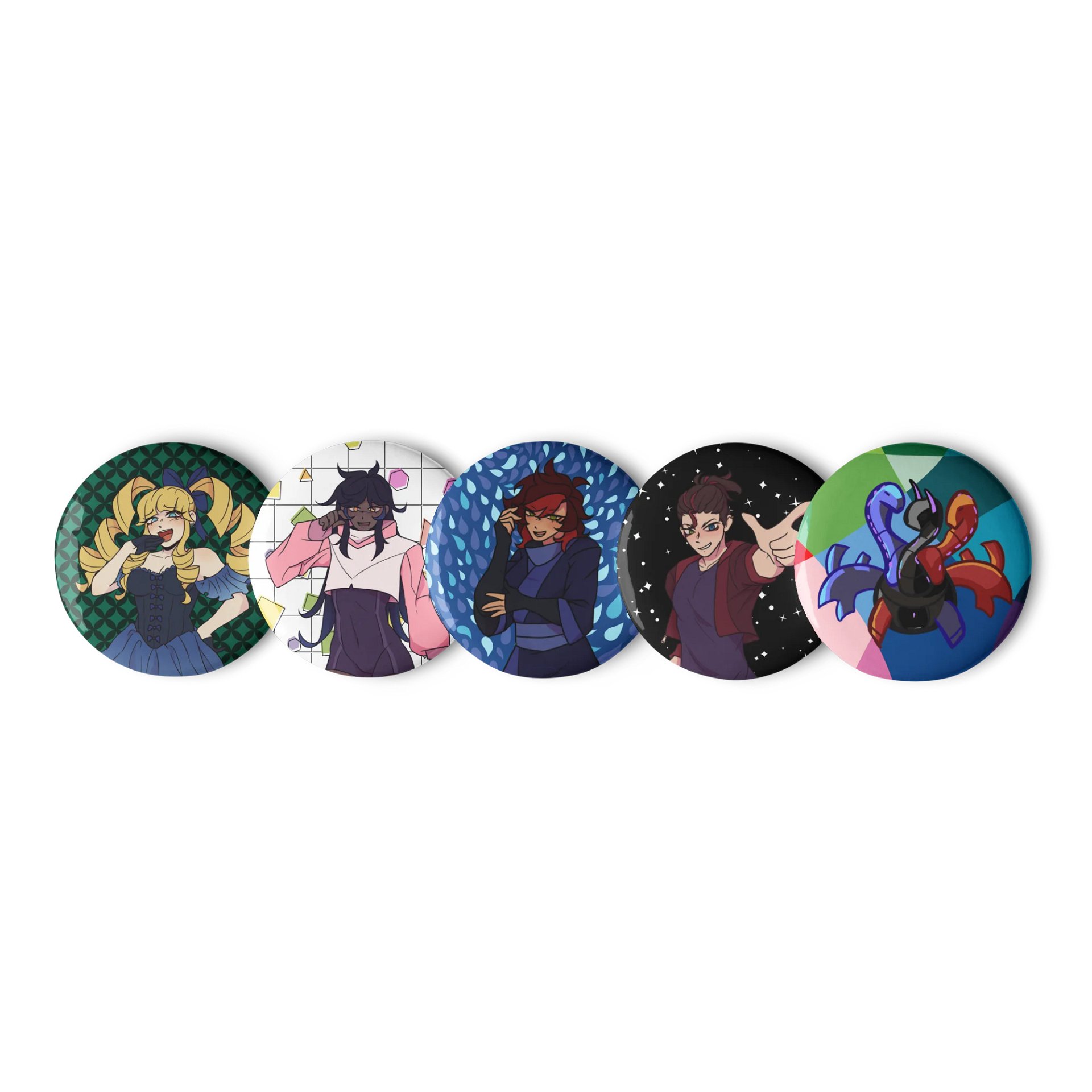 Bakugan Invaders Conquest: Cast Pin Collection product image (1)