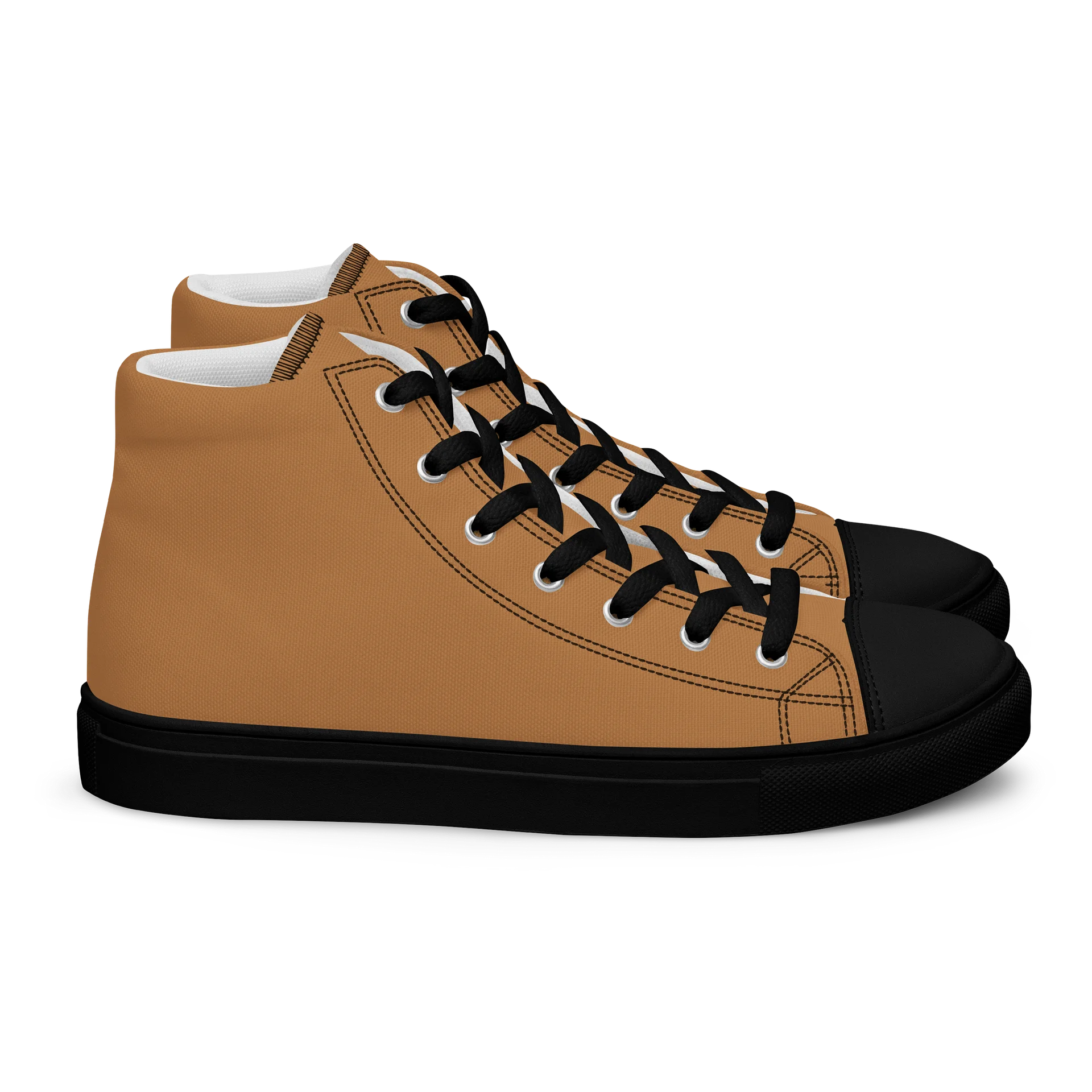 WORK YOUR DOG — Retro Graphic Women's High-Top Sneakers product image (2)