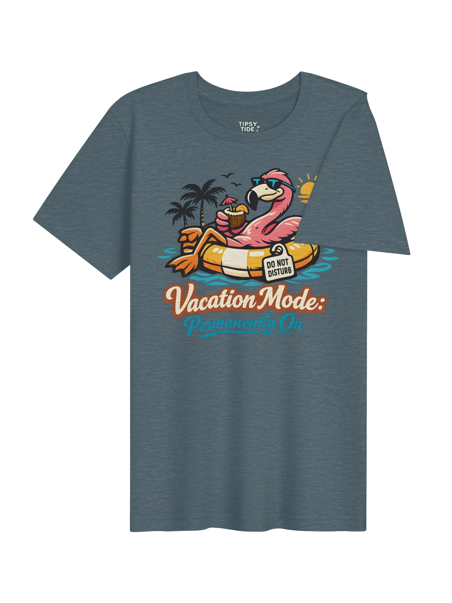 Vacation Mode Flamingo Tee product image (5)