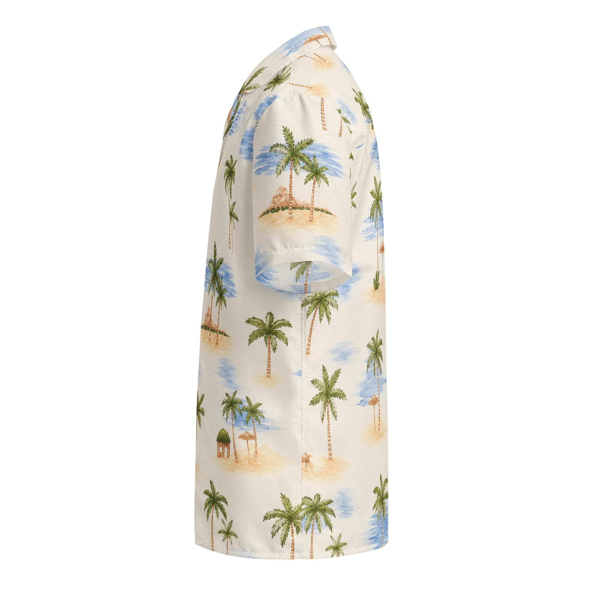 GTA VI Brian Heder Tropical Palm Tree & Cabana Hawaiian Shirt product image (6)