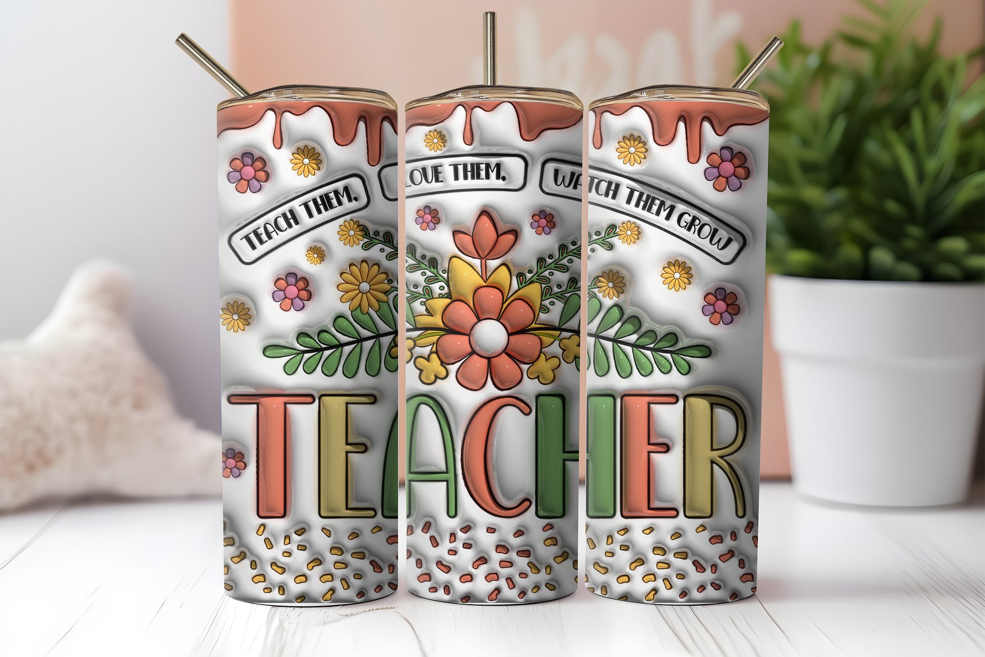 Educator's Oasis: Teacher Tumbler product image (2)