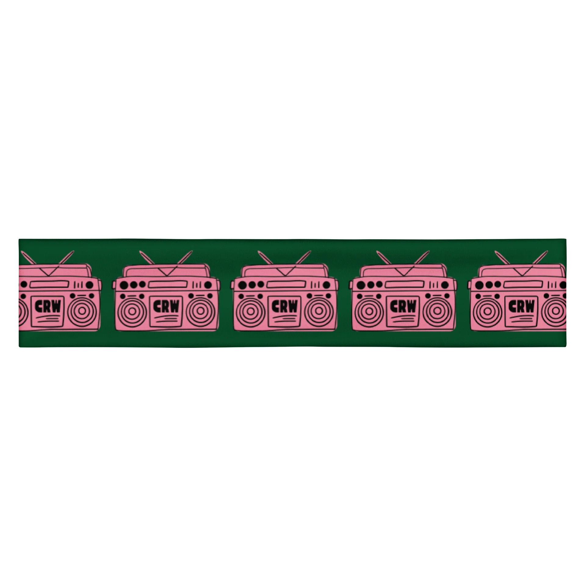 CRW Pink Boombox Logo Sweatband product image (1)