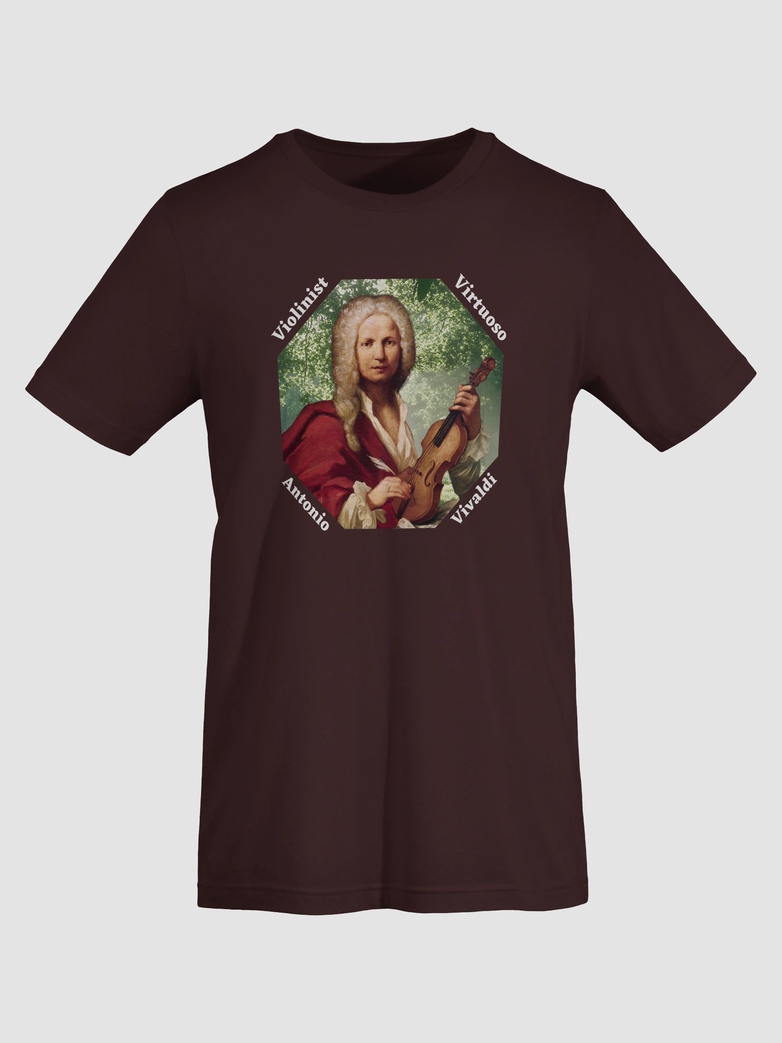 Antonio Vivaldi - Violinist Virtuoso | Dark T-Shirt product image (31)