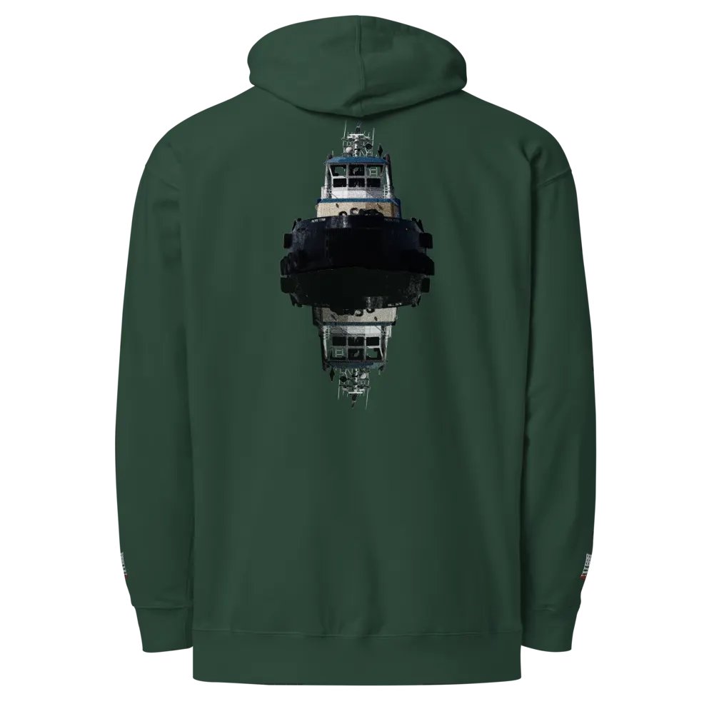 Tug Pacific Titan & Reflection – Maritime Heritage | Twin Anchor Apparel Wheelhouse Watch Line product image (1)