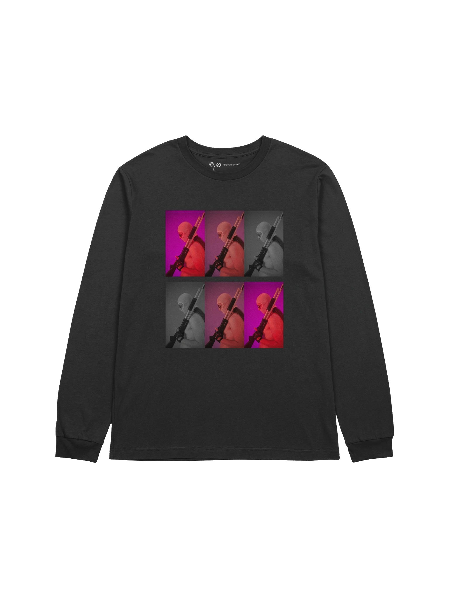 "glamour shots" long-sleeve tee product image (1)