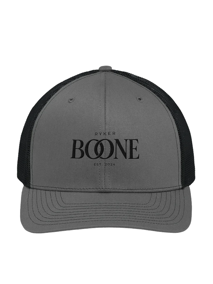 Ryker Boone "Backroad Heartbeat" Richardson Trucker Hat (Black Logo) product image (1)