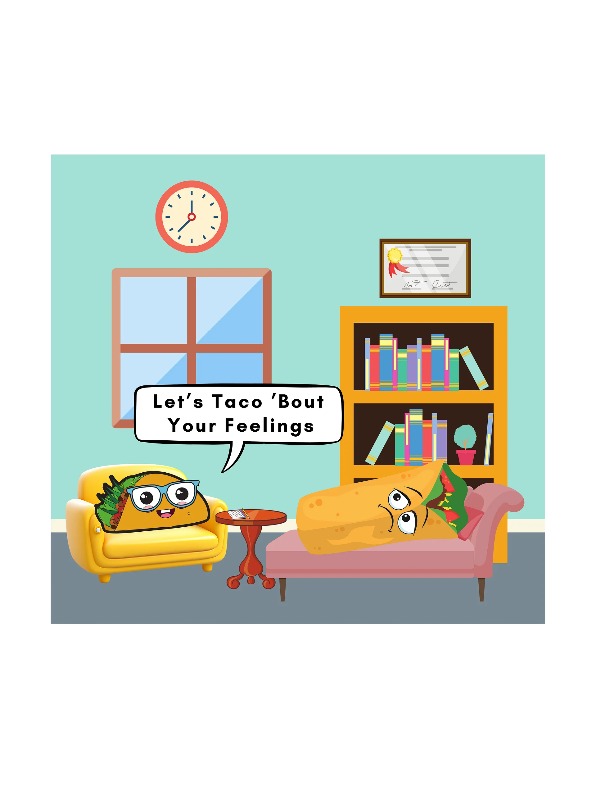 LET"S TACO 'BOUT YOUR FEELINGS - TEE product image (5)