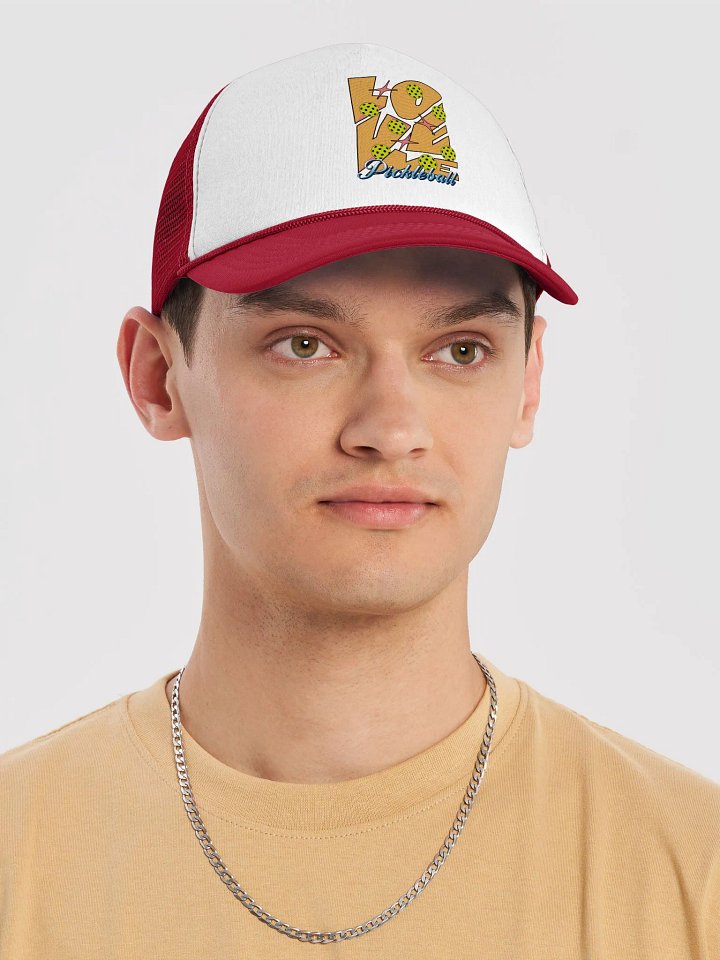 Love Me Pickleball Foam Trucker Hat product image (2)