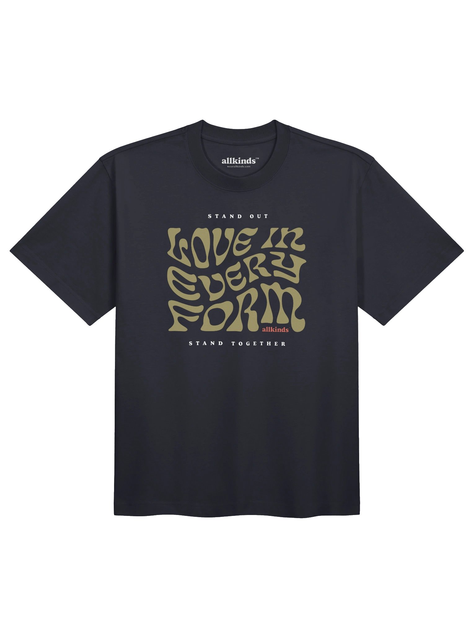 the 'love in every form' tee | dark product image (1)