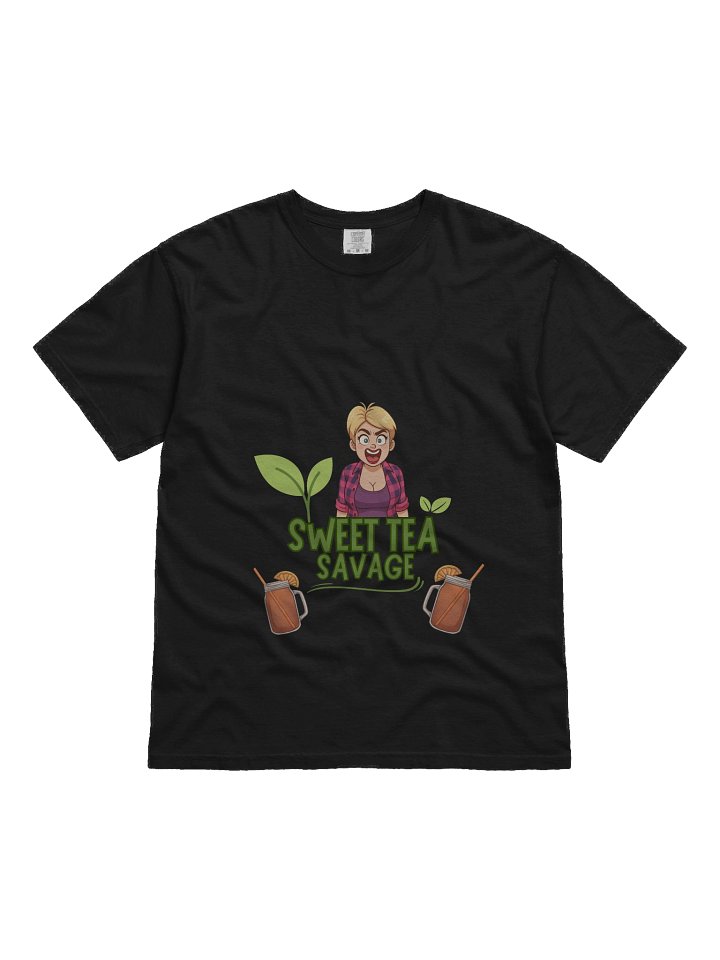 Sweet Tea Savage Tee for Men 🍹💋 product image (1)