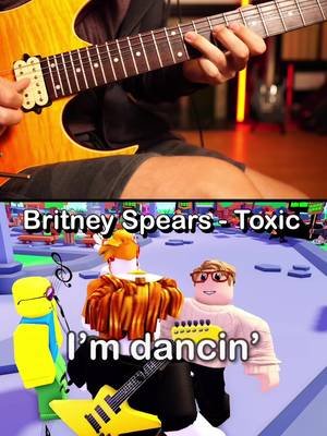 ☢️Toxic🧪played on GUITAR🎸