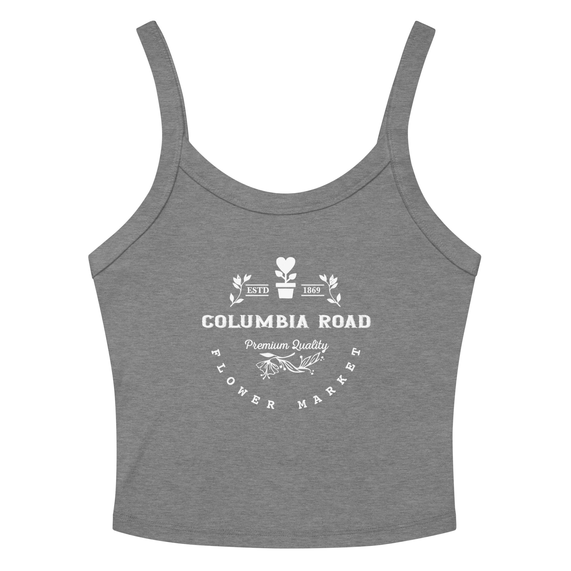 Columbia Road Market Women's Ribbed Tank Top (Heather) product image (2)