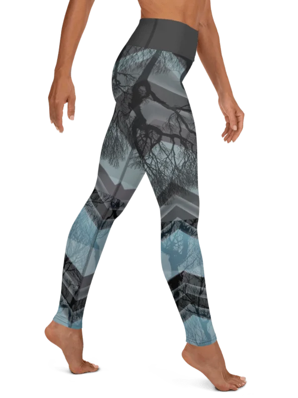 Gray Wood-Yoga Leggings product image (6)