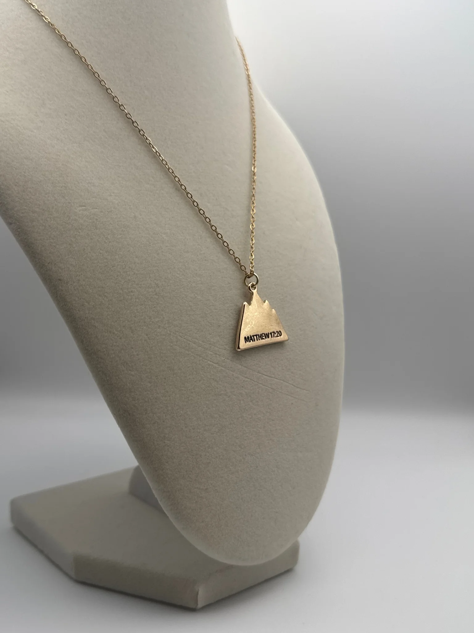 Faith Can Move Mountains Necklace product image (2)