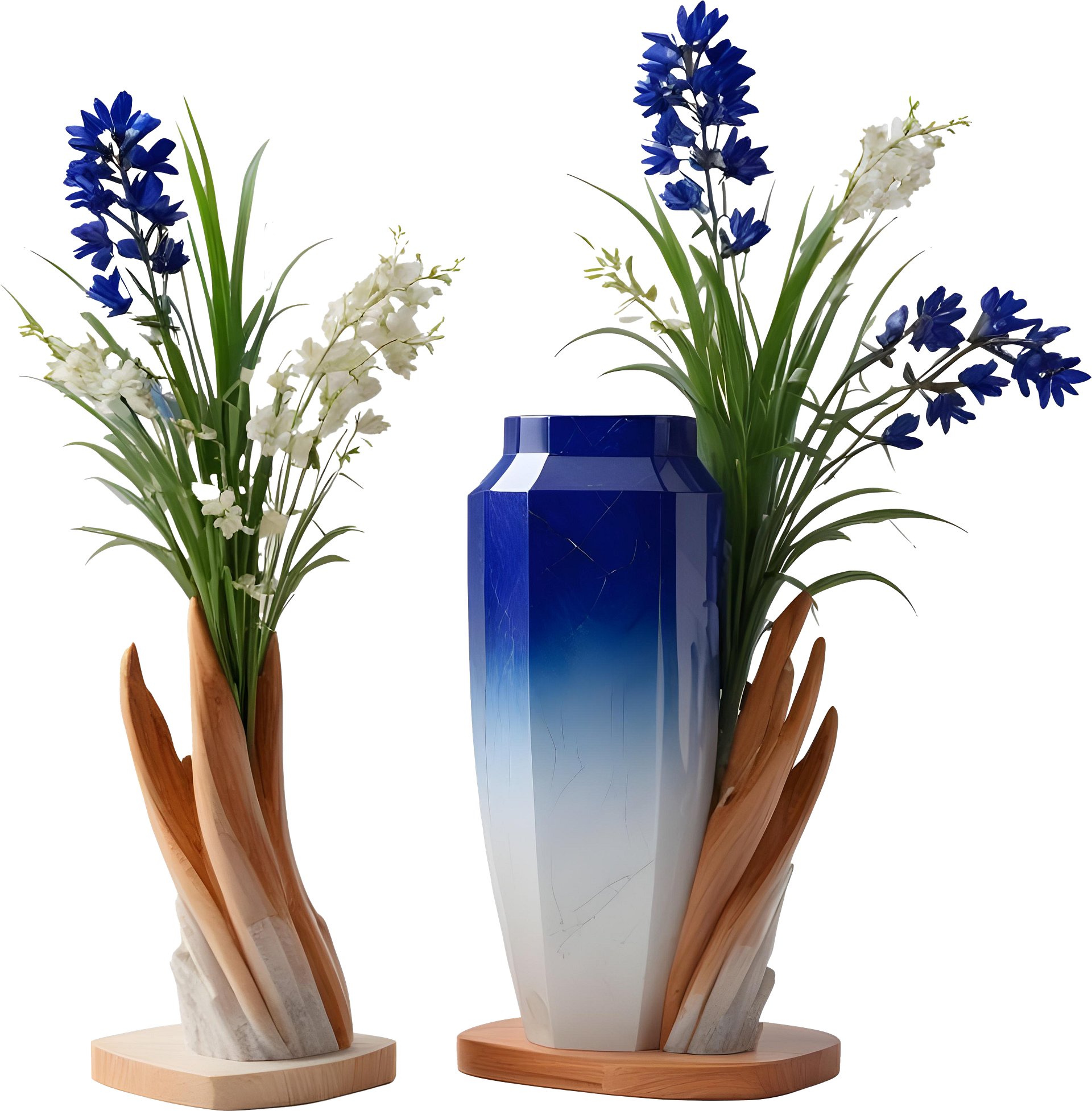 Ocean's Grace – Vase spa decor png product image (1)