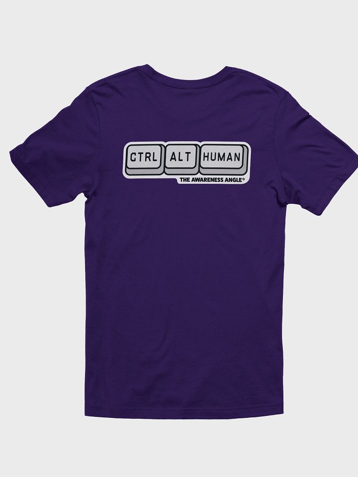 Ctrl Alt Human - Minimalist Unisex Tee product image (10)