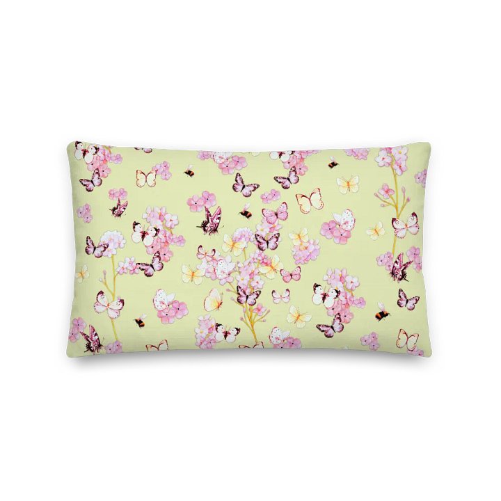 Cottage Sunday Floral Whimsy All-Over Print Pillow product image (2)
