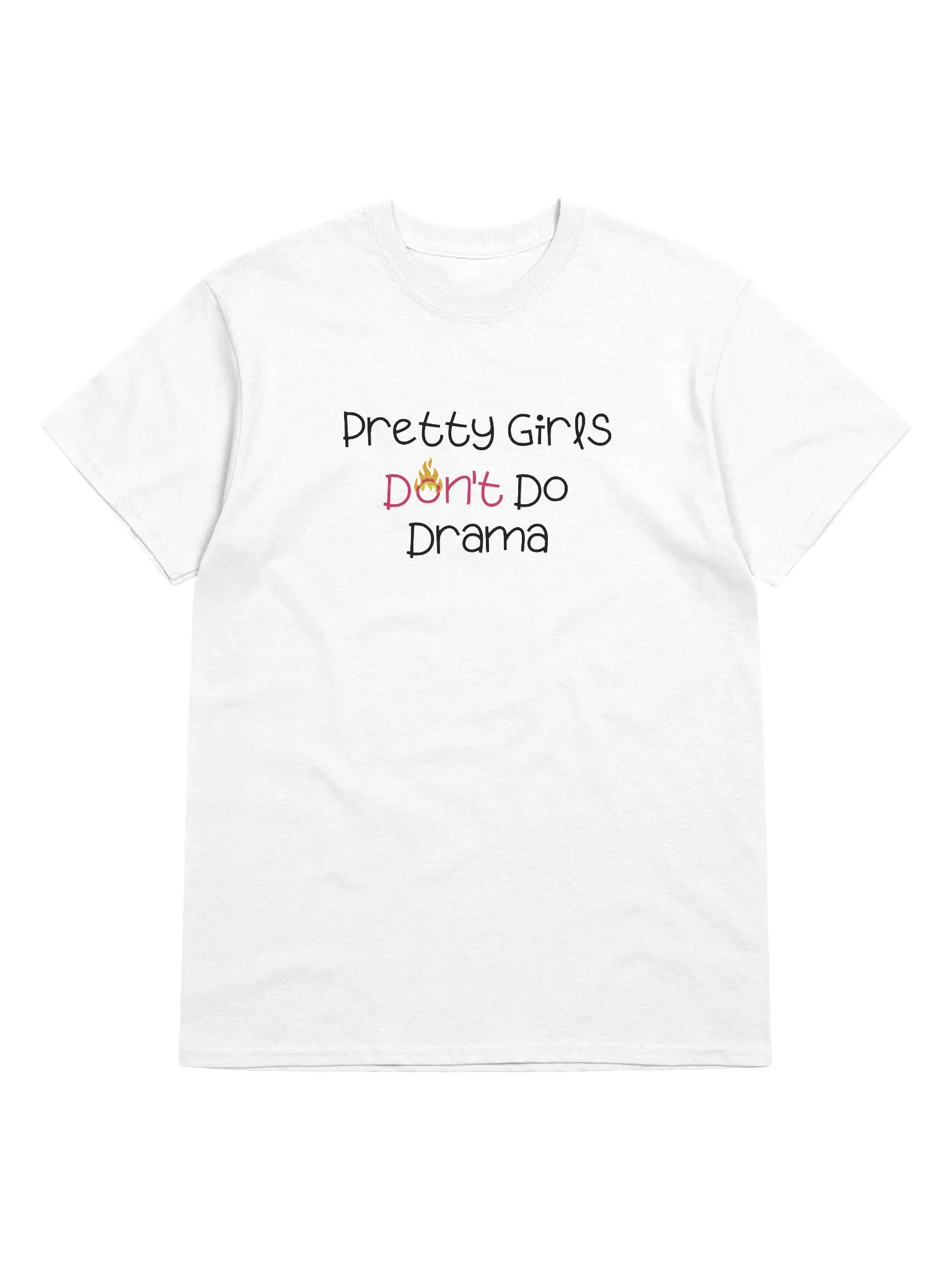 Pretty Girls Don't Do Drama Tee product image (1)