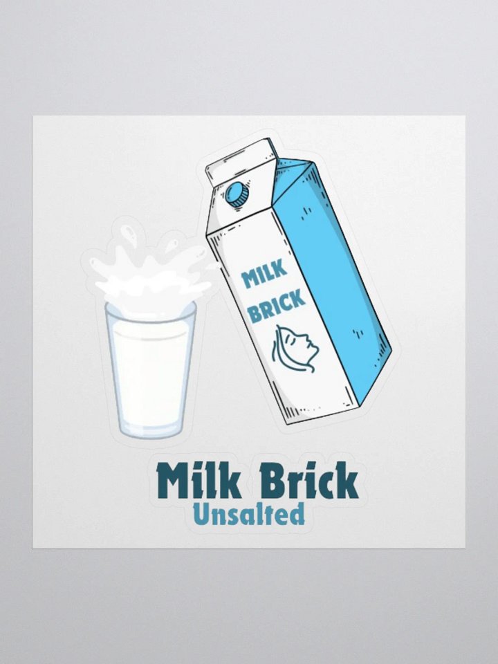 Milk Bricks Sticker product image (1)