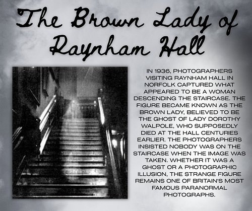 Halloween Ghost Story #1: The Brown Lady of Raynham Hall. One of the most famous ghost photographs ever taken. 

#ghoststory ...