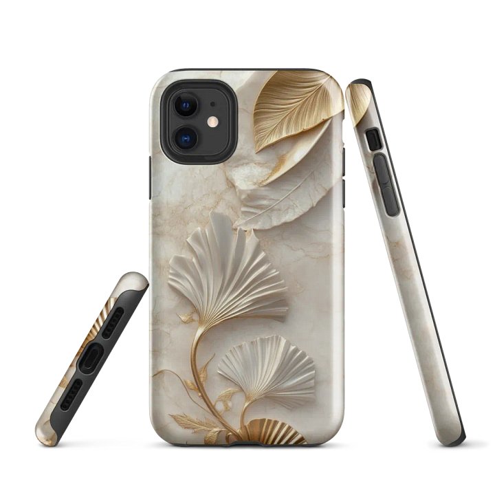 Golden Leaves iPhone® Tough Case product image (1)